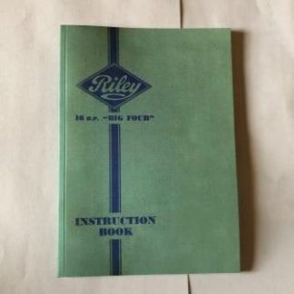 C15: Big Four Instruction Book