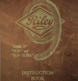 C13: Instruction Book for Mk IV, Plus & Plus Ultra