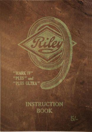 C13: Instruction Book for Mk IV, Plus & Plus Ultra