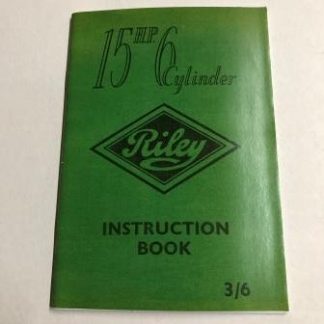 C7: Instruction Book for 15/6