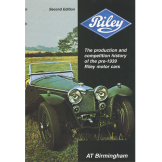 D6: The production and competition history of pre-1939 Riley motor cars